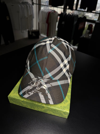 Boné BURBERRY - beisebol xadrez