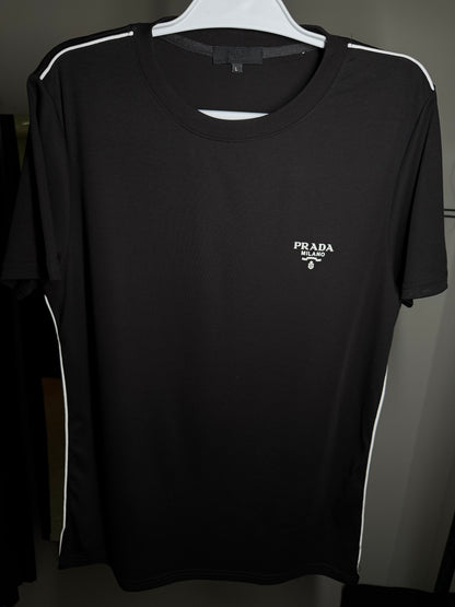Camiseta PRADA Milano - Preta
