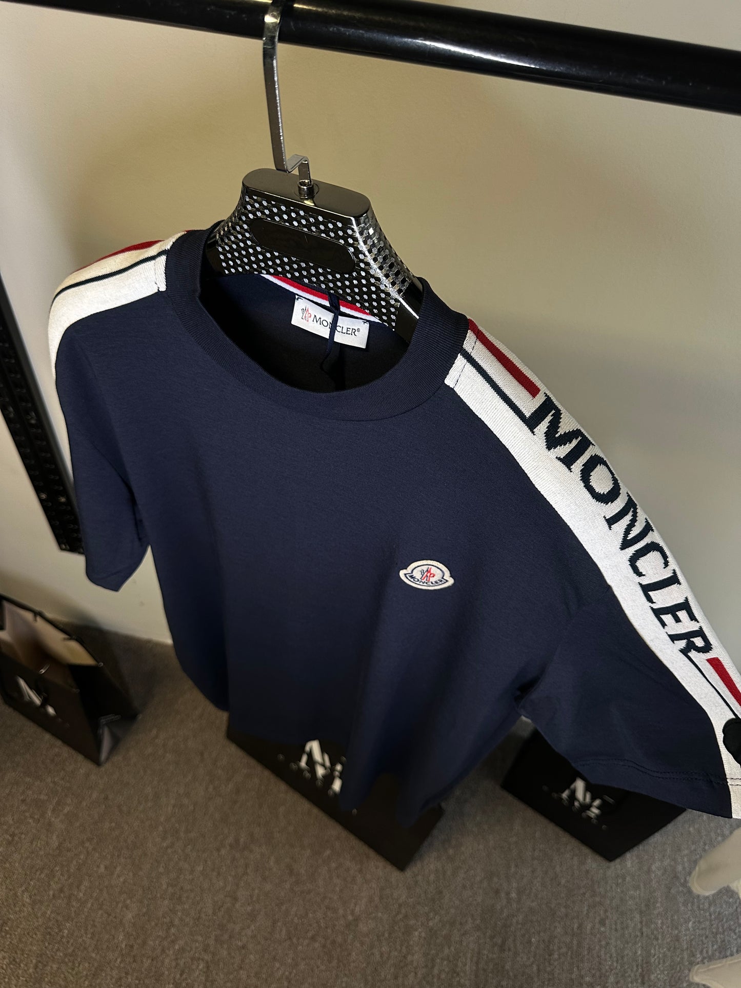 Camiseta MONCLER🇫🇷 - Azul Marinho