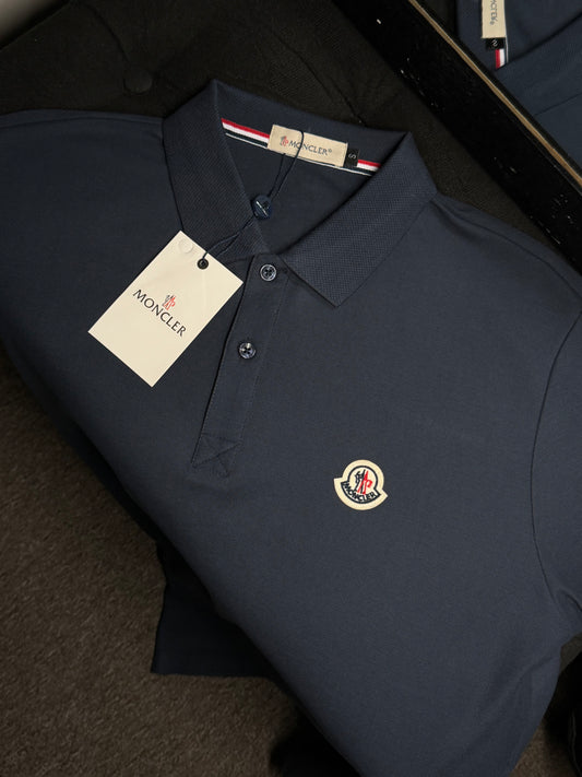POLO MONCLER 🇫🇷 - Azul Marinho