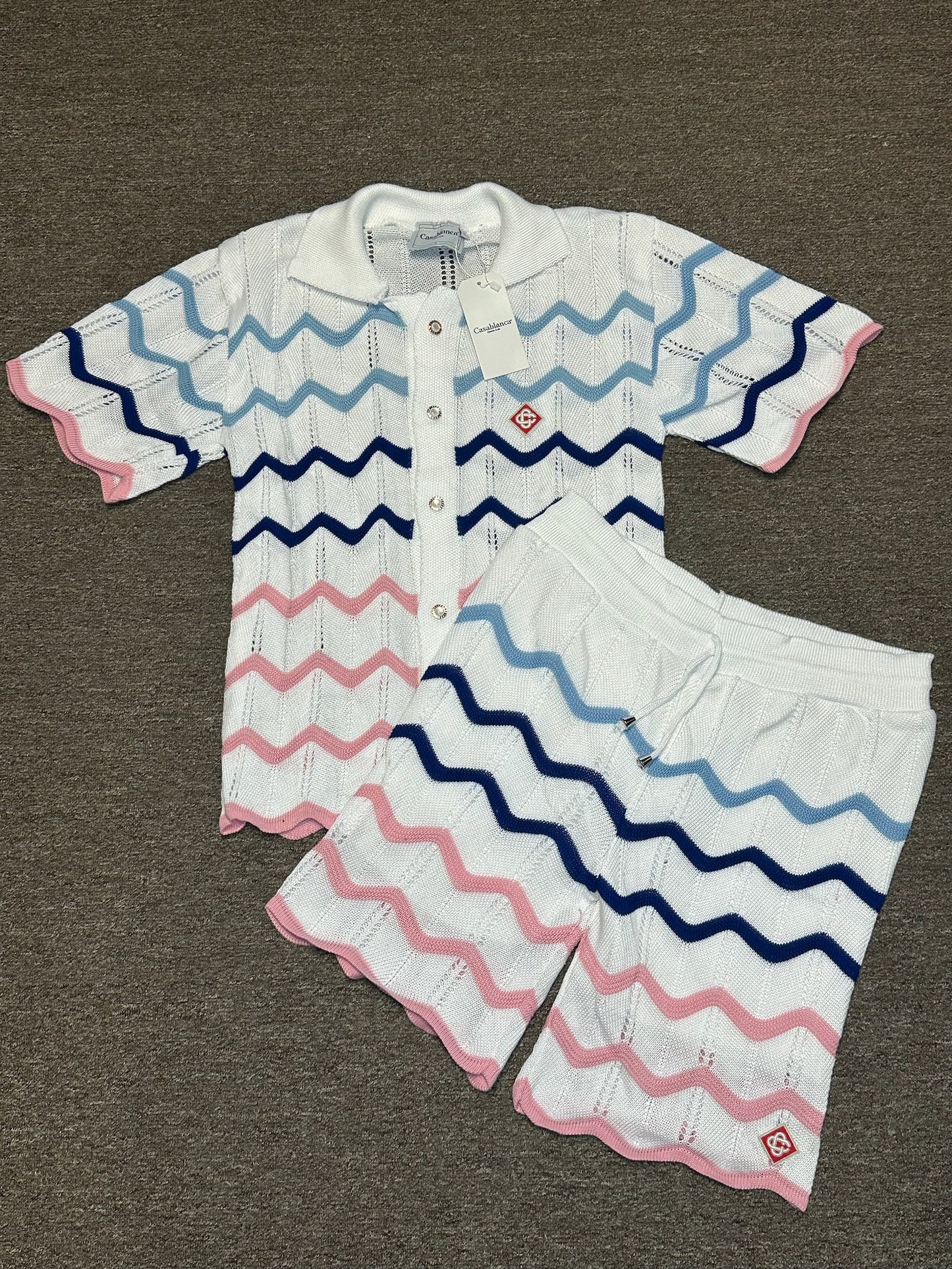 Conjunto Casablanca crochet