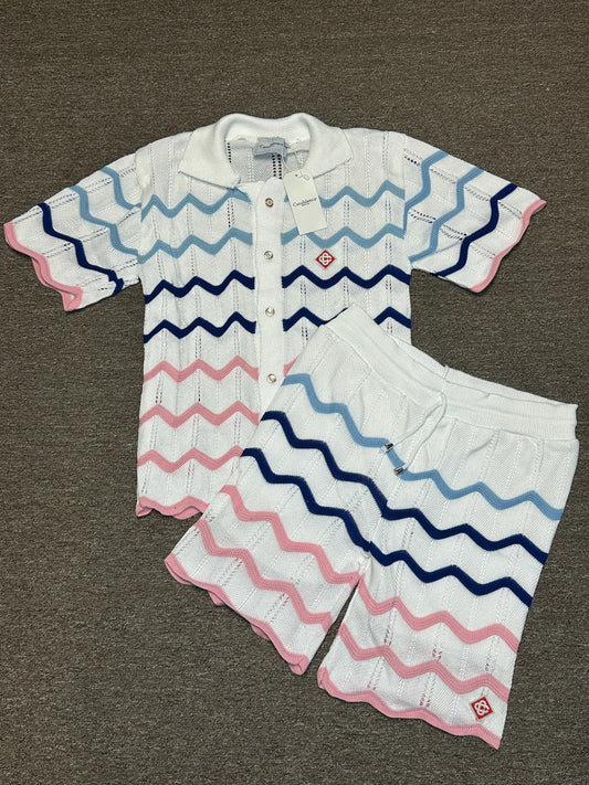 Conjunto Casablanca crochet