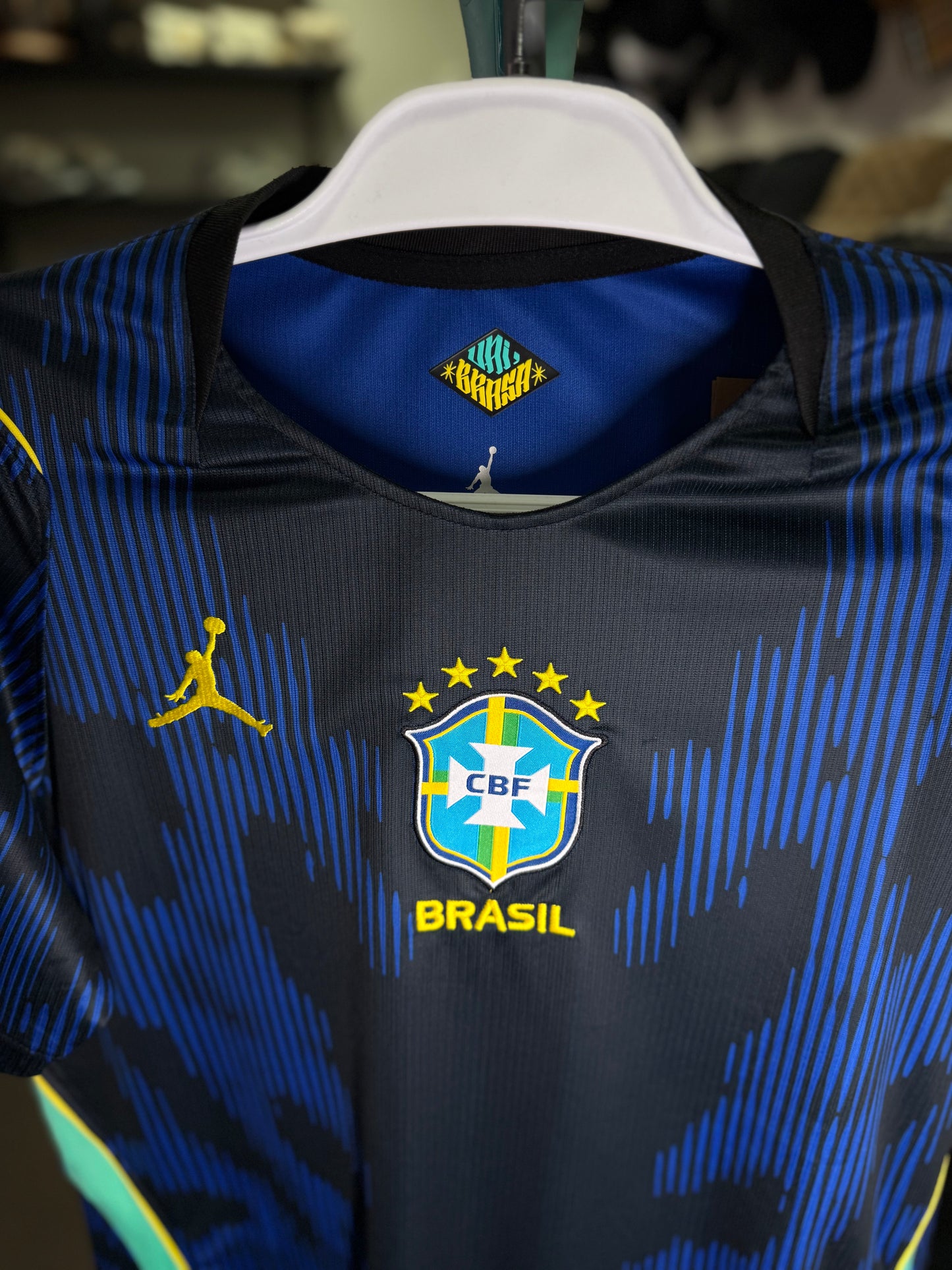 Camisa Brasil Nike I 2026/27 Torcedor Masculina 1:1 Azul