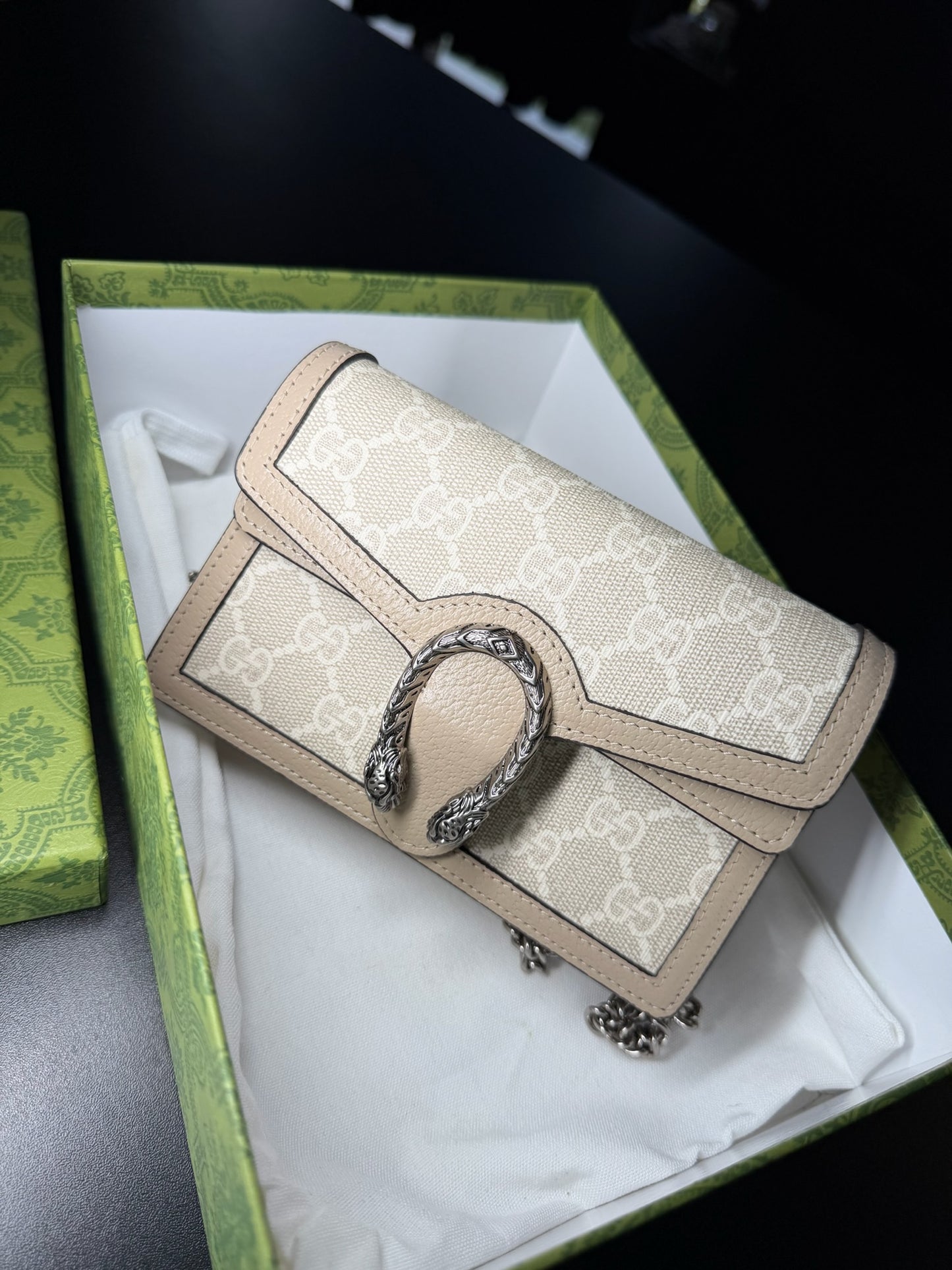 Bolsa GUCCI GG SUPREME DIONYSUS SUPER MINI