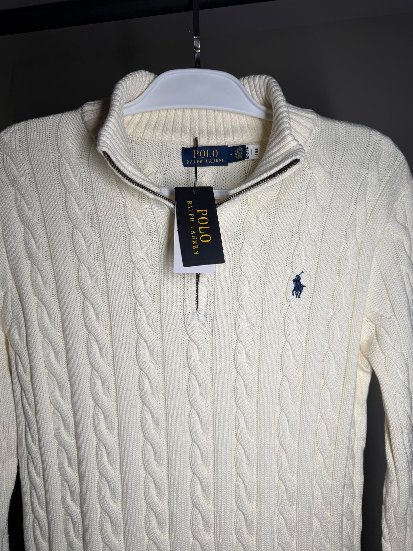 Quarter Zip Suéter RALPH LAUREN - Off