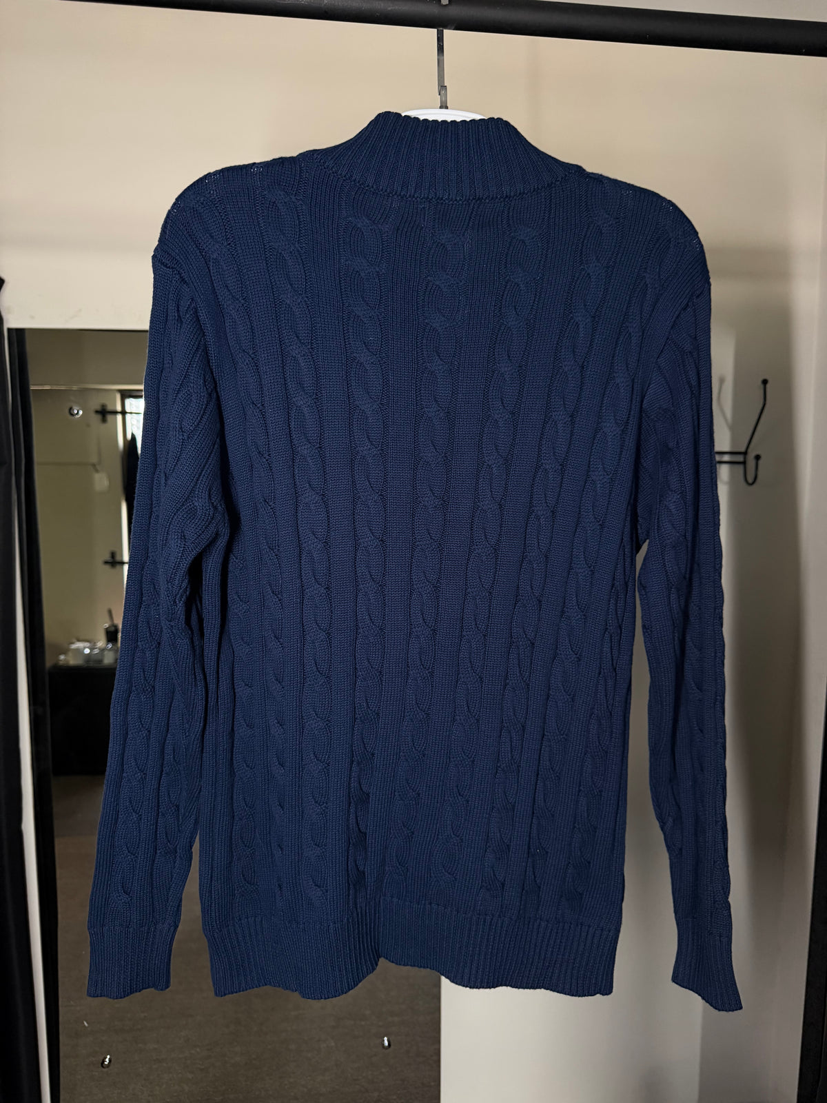 Quarter Zip Suéter RALPH LAUREN - Marinho