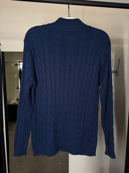 Quarter Zip Suéter RALPH LAUREN - Marinho