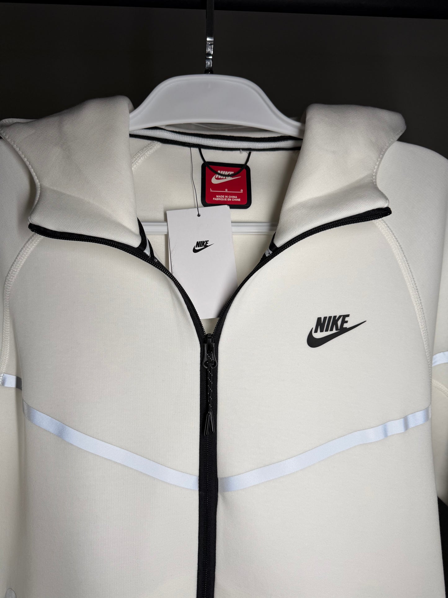 Casaco NIKE TECH FLEECE - Branco