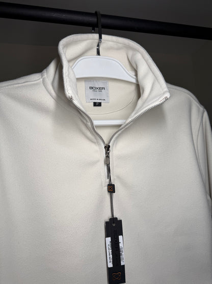 Quarter Zip Boxer - Bege