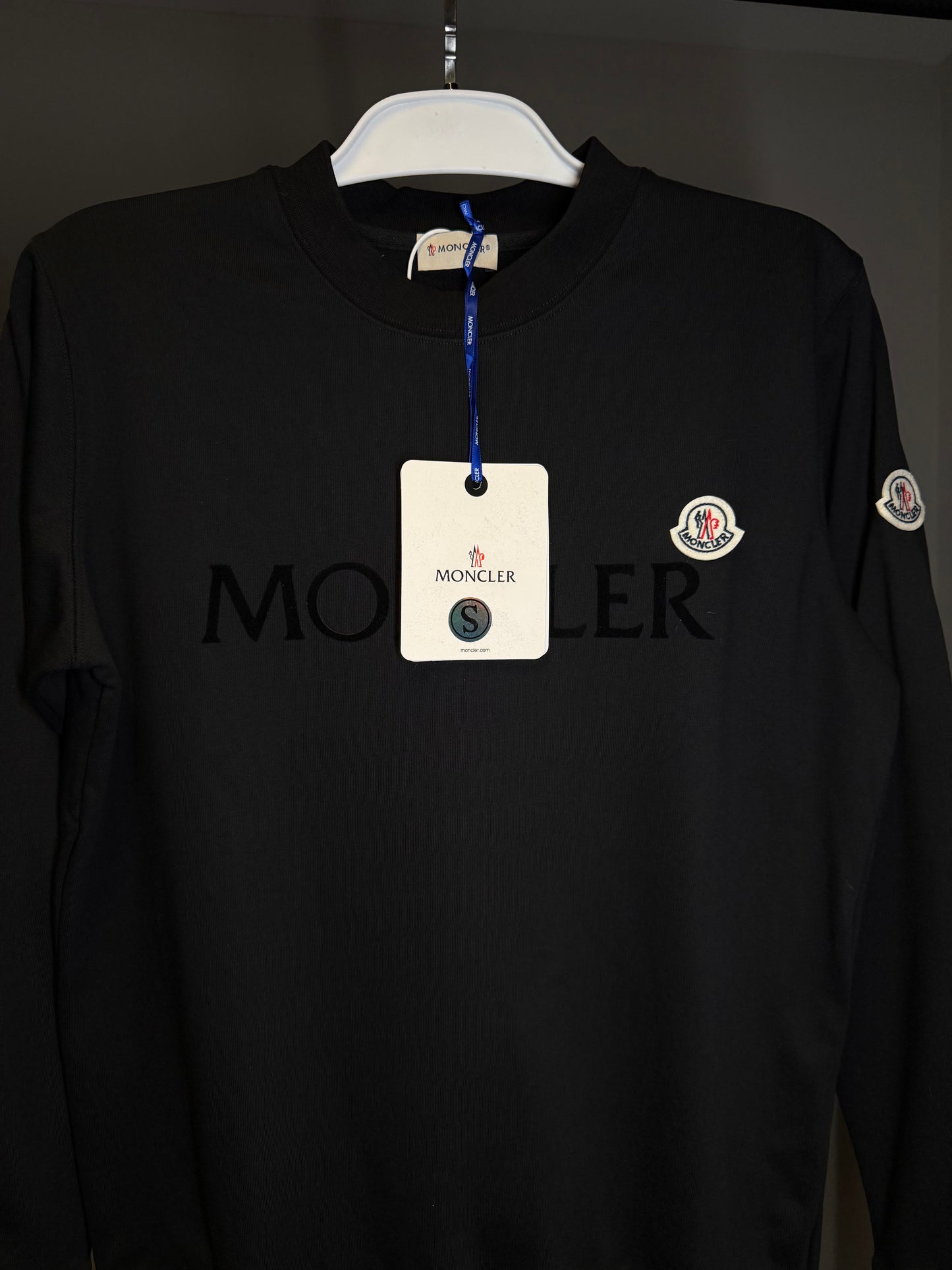 Blusa Moletom s/ capuz  MONCLER🇫🇷