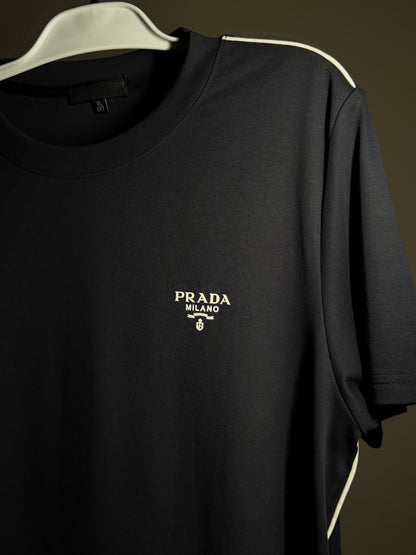 Camiseta PRADA Milano - Azul Marinho