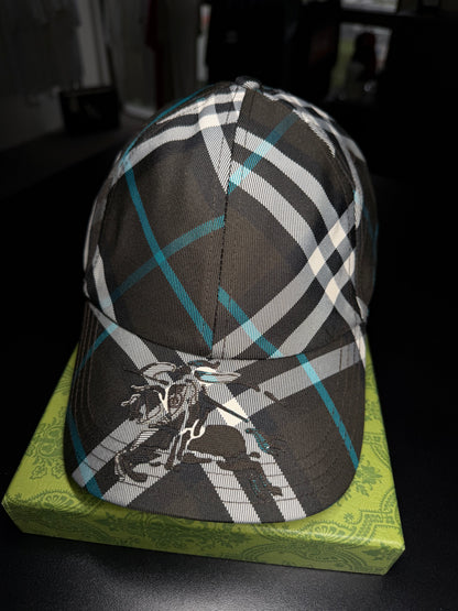 Boné BURBERRY - beisebol xadrez