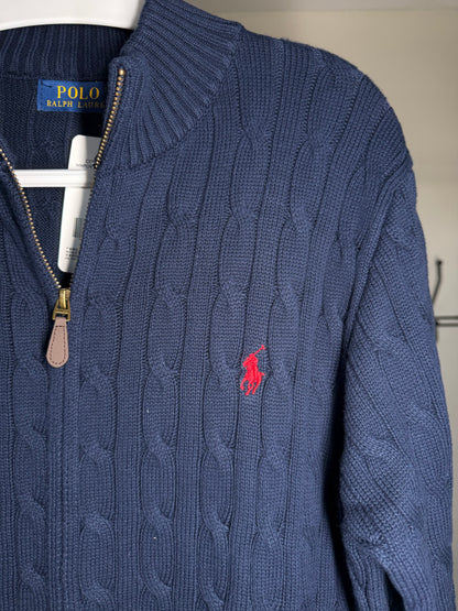 Casaco Zíper Suéter RALPH LAUREN