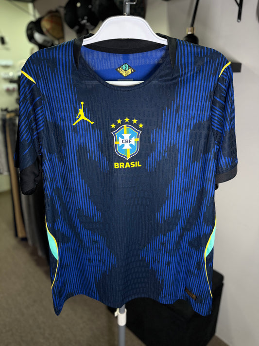 Camisa Brasil Nike I 2026/27 Jogador Masculina 1:1 Azul
