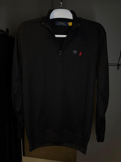 Quarter Zip Suéter RALPH LAUREN - PRETO