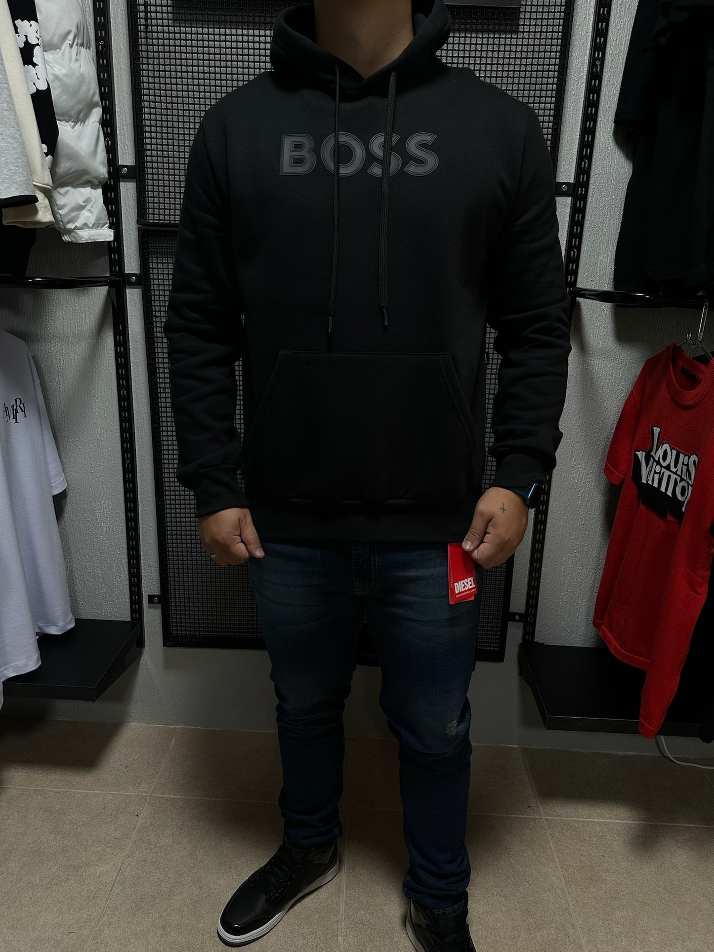 Moletom Hugo Boss - Preto