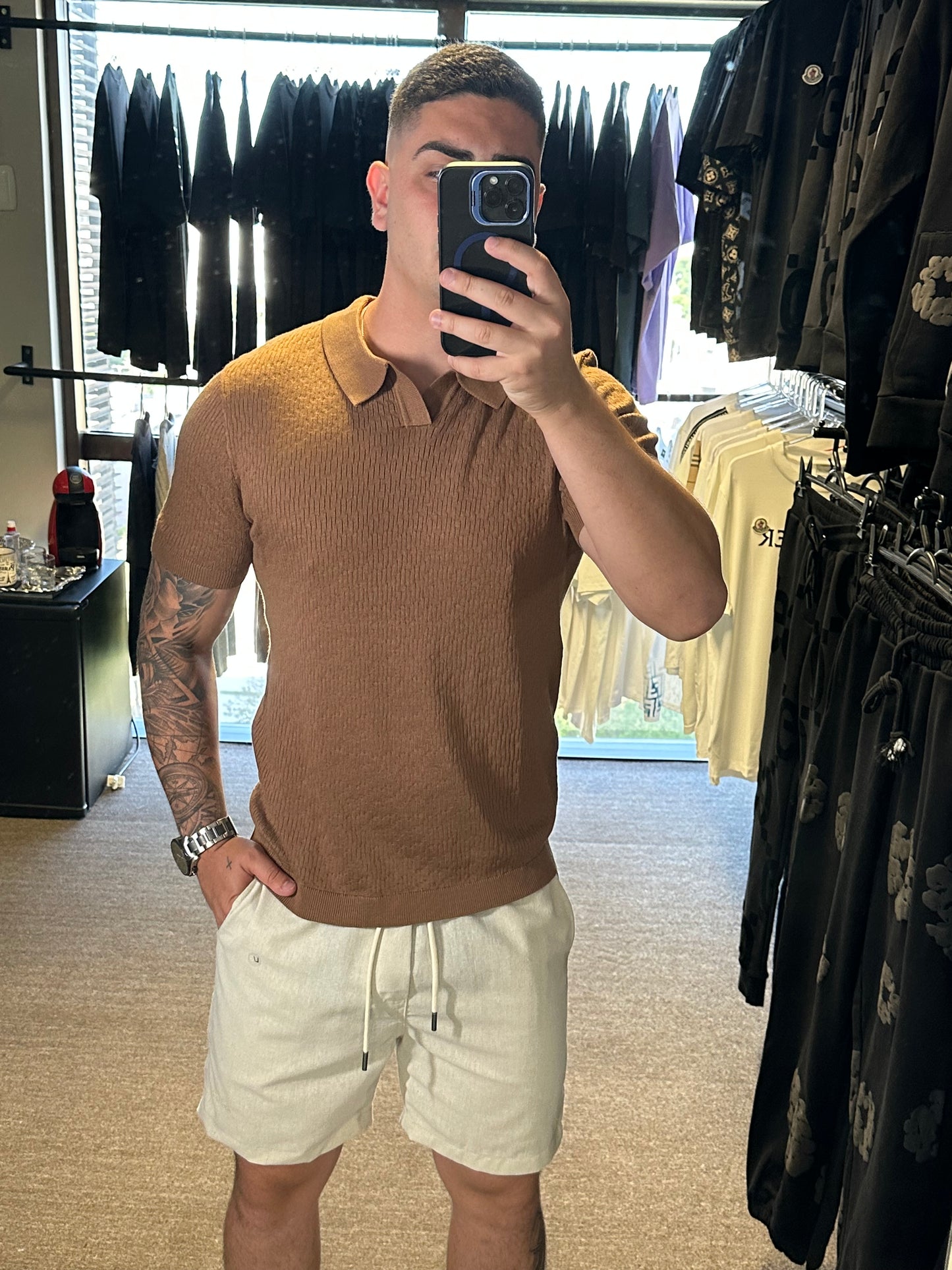 POLO ITALIANA🇮🇹 - Marrom