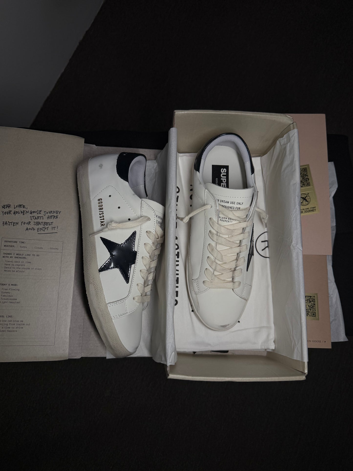 Tênis GOLDEN GOOSE Superstar de cano baixo