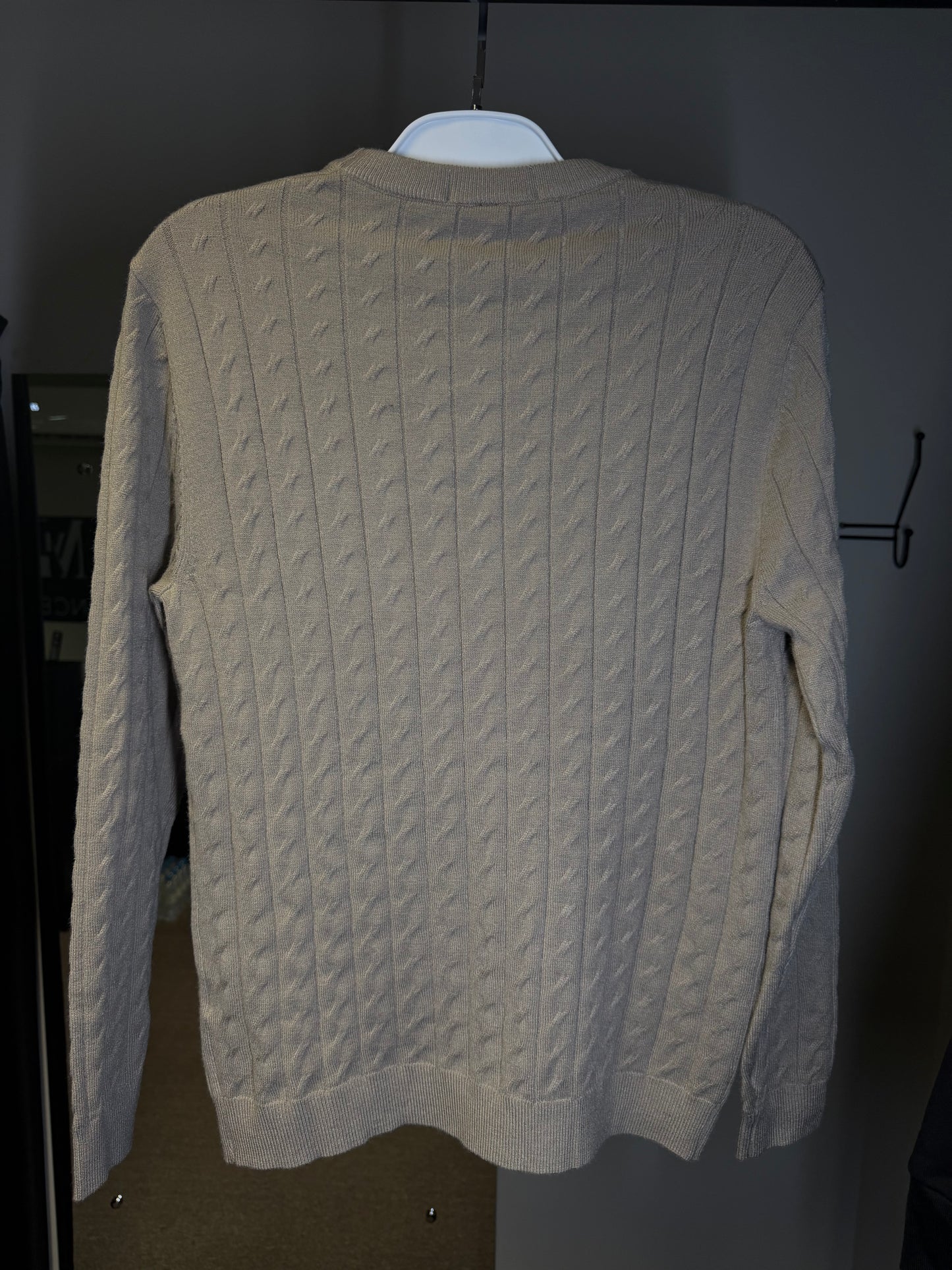 Suéter Tricot RALPH LAUREN - Marrom claro