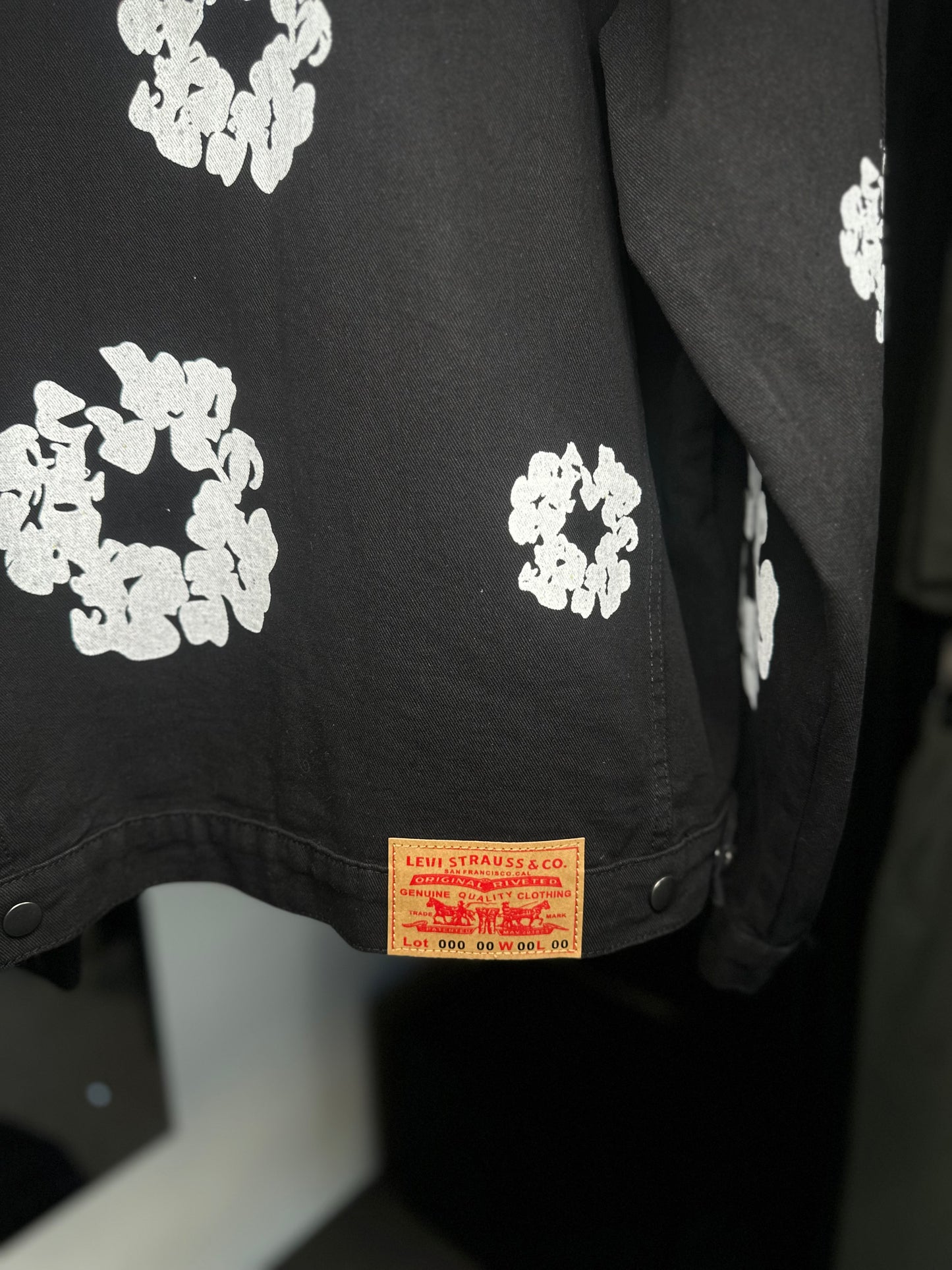 JAQUETA JEANS DENIM TEARS