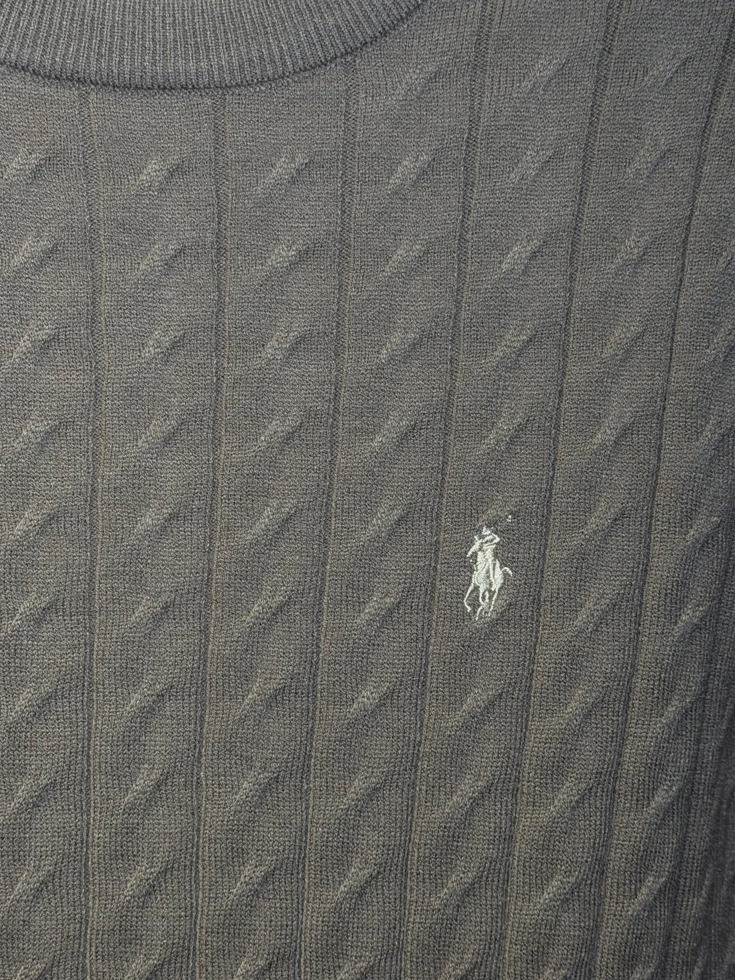 Suéter Tricot RALPH LAUREN - Marrom claro