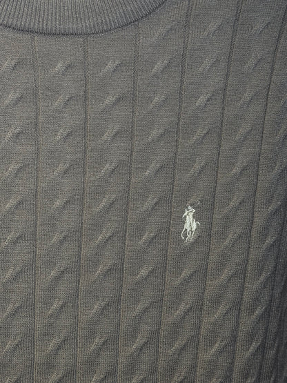 Suéter Tricot RALPH LAUREN - Marrom claro