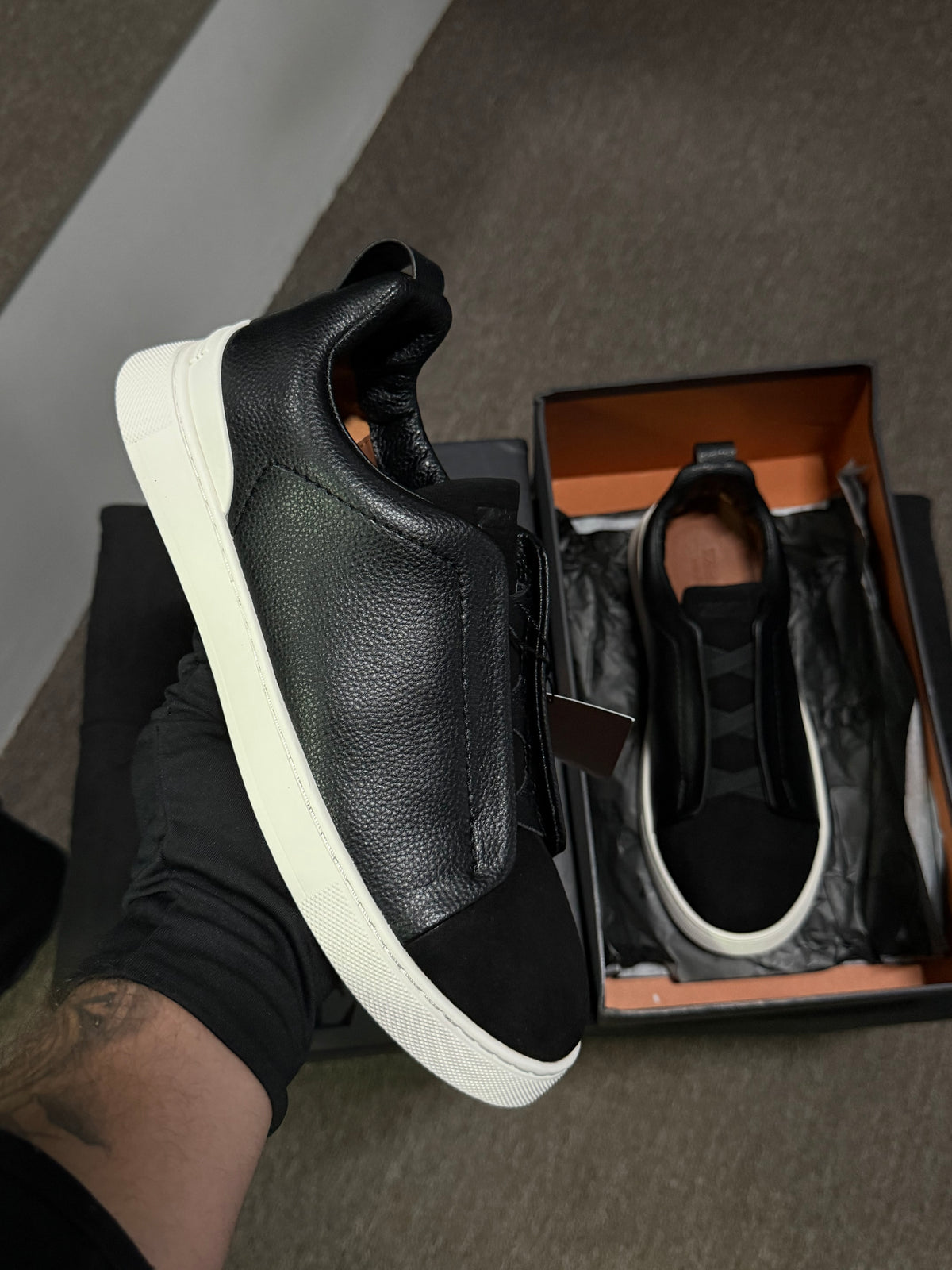 Tênis ZEGNA Triple Stitch