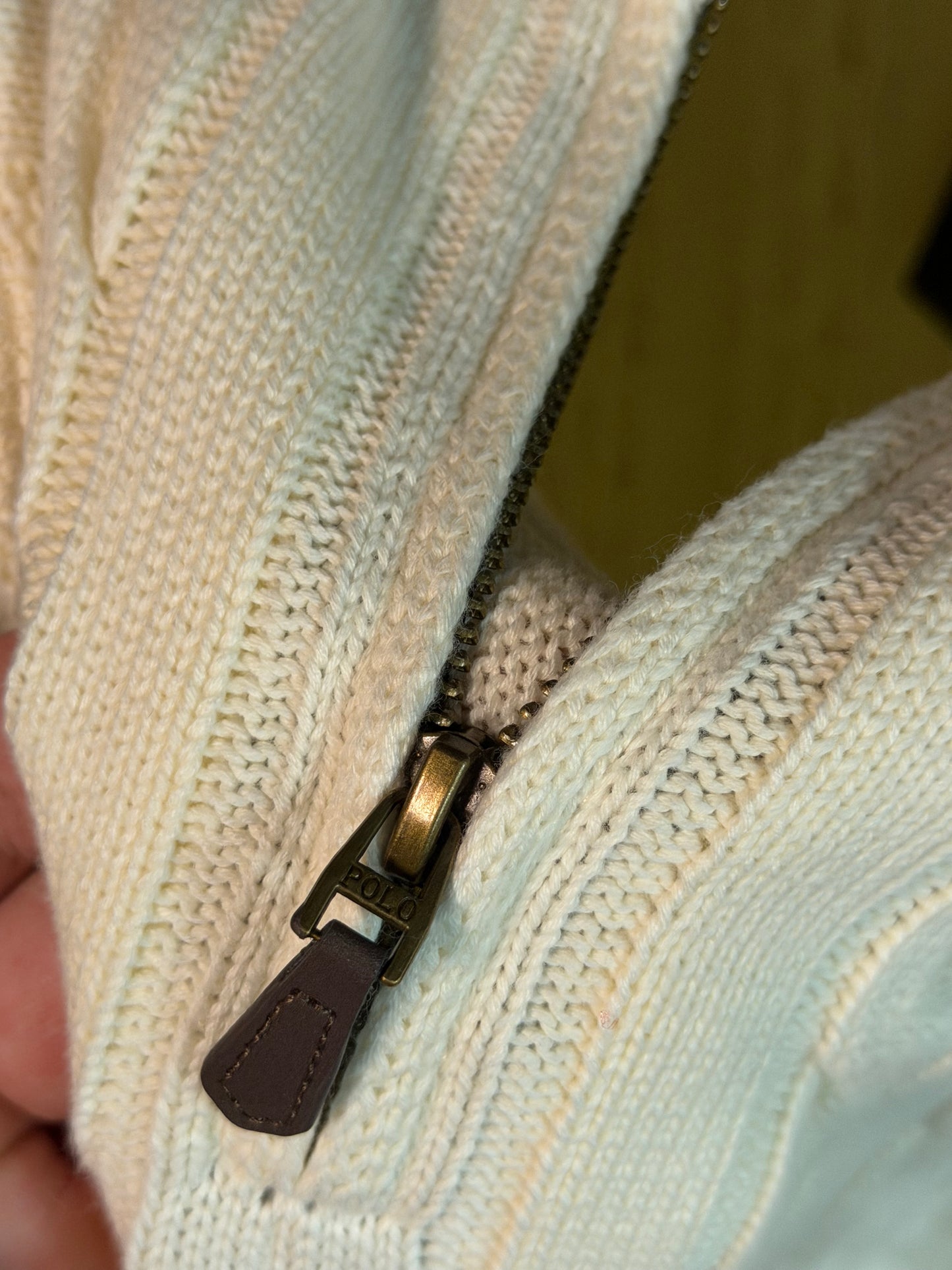 Quarter Zip Suéter RALPH LAUREN - Off