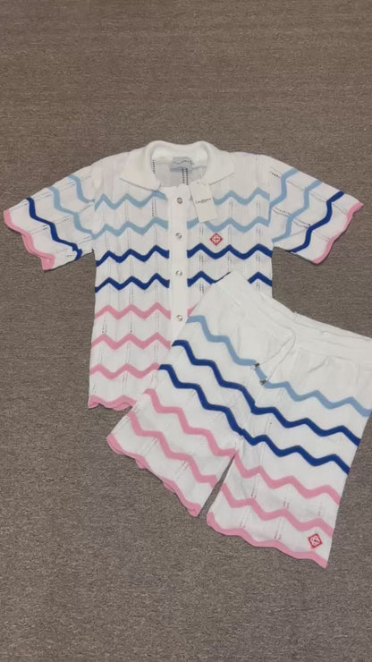 Conjunto Casablanca crochet